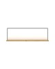 Ράφι Επιτοίχιο Palmor Χρυσό Δρυς-Λευκό 77x23.5x24.5cm