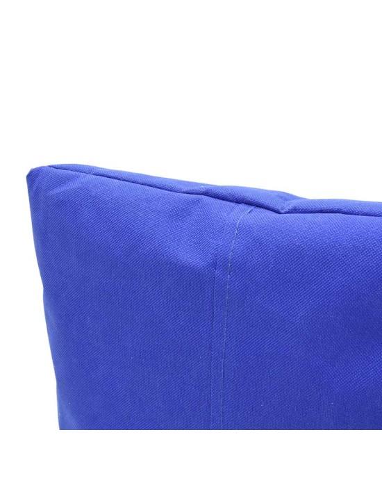 Πουφ πολυθρόνα Norm PRO υφασμάτινο αδιάβροχο μπλε